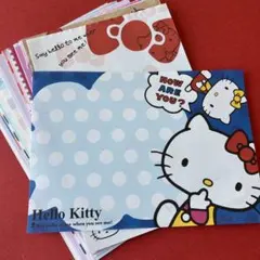 メモ帳　ハローキティ　バラメモ　30枚　おすそ分けのサムネイル