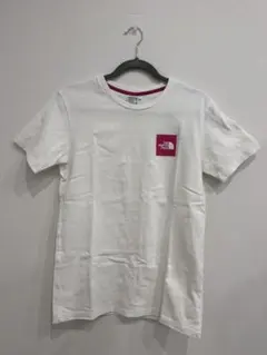 THE NORTH FACE Tシャツ ホワイト ピンク
