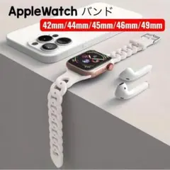 42/44/45/46/49mm アップルウォッチ バンド サークル チェーン