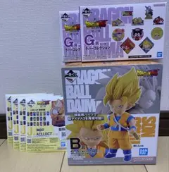 1番くじ ドラゴンボールDAIMA B賞 孫悟空（ミニ） 超サイヤ人2/3