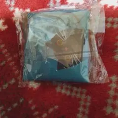 猫デザイン 青色エコバッグ