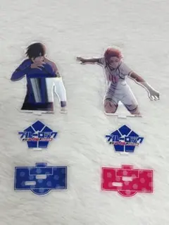 ブルーロック　シブツタ　アクリルスタンド　糸師冴＆凛