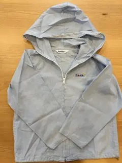 familiar フード付きパーカー 120サイズ 水色