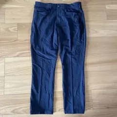 adidas ネイビー スリムフィットパンツ