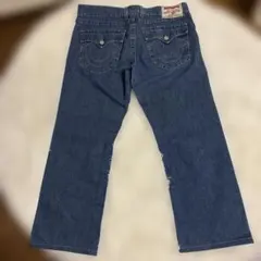 TRUE RELIGION W38 デニム ジーンズ ワイドパンツ　W38