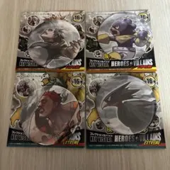 ヒロアカ 原画展 瀬呂範太 峰田実 エンデヴァー 常闇踏陰 缶バッジ 4個セット