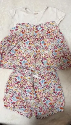 petit main 花柄セット 110-120サイズ