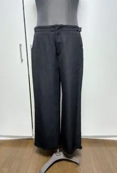 Yohji Yamamoto REGULATION 裾ドローコードワイドパンツ - メルカリ