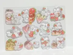 おすそ分け　ボンボンドロップシール　うさぎ 4