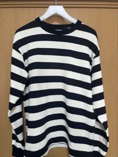 Cushman クッシュマン ボーダー 長袖 カットソー L