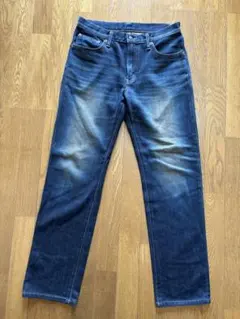 EDWIN エドウィン503 デニム　ストレートジーンズ 牛革ラベル　30