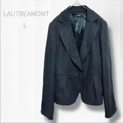 ロートレアモン テーラードジャケット 日本製 フロントボタン1つ L相当