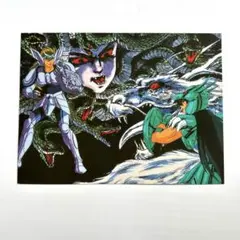 【大判】聖闘士星矢デラックスカード　アマダ　紫龍