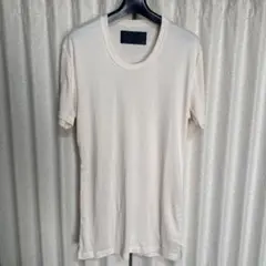 Roen ロエン オフホワイト クルーネック 半袖Tシャツ