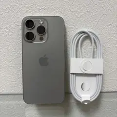 極美品　iPhone 15Pro 128GB ナチュラルチタニウム本体