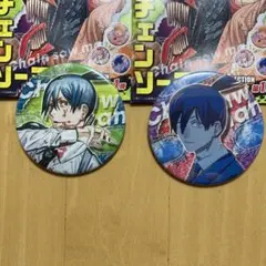 2点 早川 アキ コレクション缶バッジ コレ缶 チェンソーマン ジャンショ