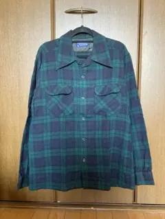70年代　USA製　ペンドルトン　ボードシャツ