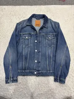 KITH ダメージ加工 デニムジャケット - メルカリ