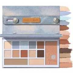 【パーフェクトダイアリー デザイナーアイズ＆チークスパレット】ウォームオレンジ