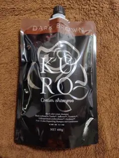 VALANROSE KURO クリームシャンプー ダークブラウン 400g - メルカリ