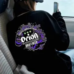 Orion 長袖Tシャツ ブラック　訳あり