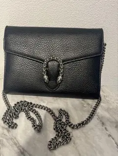 新品タグ付きGUCCI Dionysus ツイードチェーンウォレット箱付き - メルカリ
