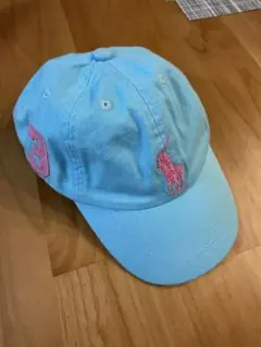 Polo Ralph Lauren Kids 水色キャップ