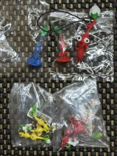 レトロ　レア　ピクミン　食玩　フィギュア　ストラップ　つながるマスコット