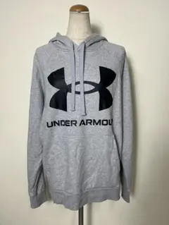 アンダーアーマー　ロゴ プルオーバーパーカーK174