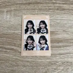 野口衣織 4カットフォトカード