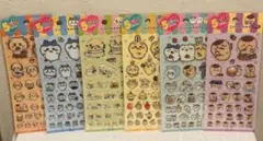 韓国限定　ちいかわぷっくりステッカーシール 6枚セット正規品 ライセンス付き