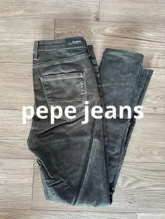 【pepe jeans】 未使用に近い★ブラックデニム（レディース）