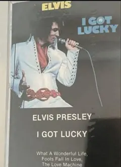 未開封　US カセット エルヴィス プレスリー I Got Lucky