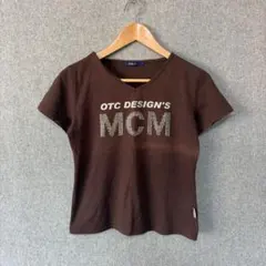 vintage mcm ラインストーン　スタッズ　tee y2kのサムネイル