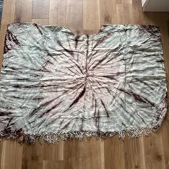 goa タイダイ柄 ポンチョ　本日限定