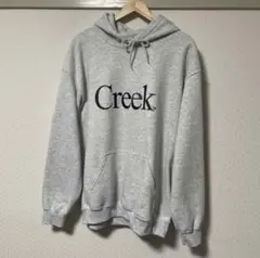 Creek フード付きパーカー Lサイズ グレー