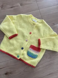 専用！！next ニットカーディガン イエロー