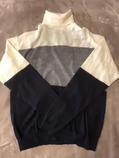 UNIQLO +J カラーブロック タートルネックセーター S
