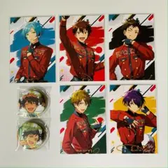 あんスタ 流星隊　ポストカード・缶バッジ