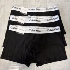 【即日発送】新品 カルバンクライン ボクサーパンツ 3枚セットMサイズ ブラック