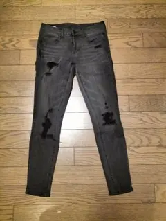 American Eagle ダメージスキニーデニム