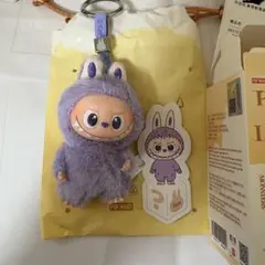 【？】ラブブ イニシャルTHE MONSTER PIN FOR LOVE