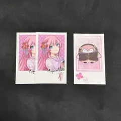 巡音ルカ チェキ風カード 2枚 ピアプロ ハロウィン - メルカリ