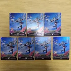MTG 初音ミク Plains 平地 7枚セット 土地 miku
