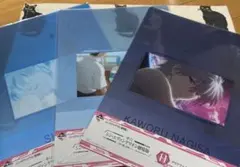 エヴァンゲリオン クリアファイル3種2枚セット （オマケ　缶バッジ付き）