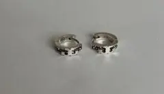 トリーバーチ　フープピアス　シルバー色のサムネイル