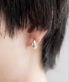 SINSS Silver 925 teardrop pierce - メルカリ