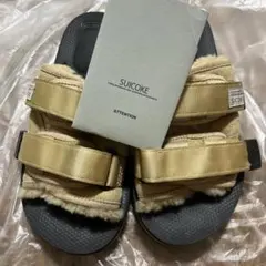 美品☆ SUICOKE スイコック ムートンサボ スリッポン　ベージュ 25cm suicoke ムートン スリッポンのおすすめ人気商品一覧 通販