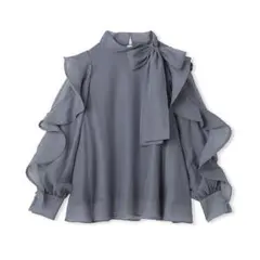 SNIDEL スナイデル Sustainableオーガンシースルーブラウス