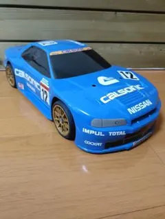 タミヤ ラジコン RC 日産シルビアS15 塗装済スペアボディメタリック